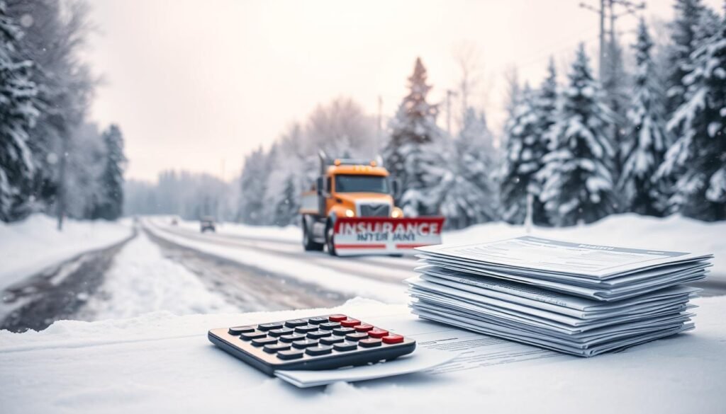how much is snow plow insurance