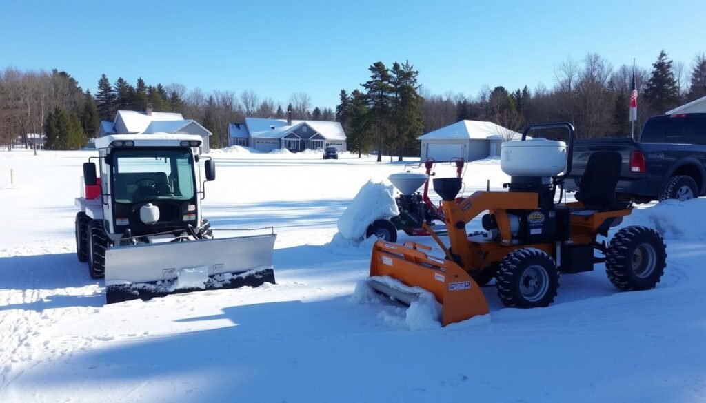 snow removal equipment rental